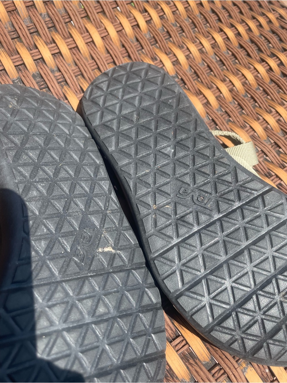 Teva Olive Green Strappy Sandals - Picture 3 of 3